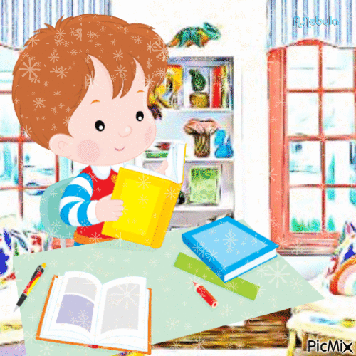 niño leyendo